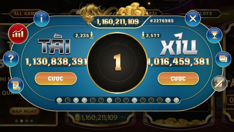 Tài xỉu tiếng anh trong Casino