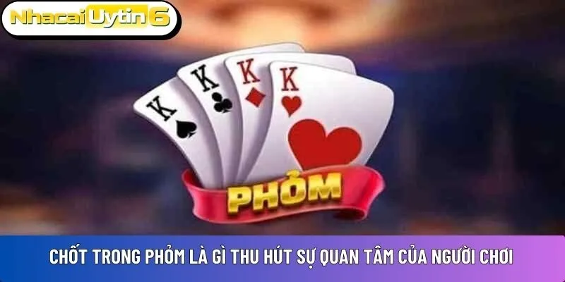 Chốt trong Phỏm là gì thu hút sự quan tâm của người chơi