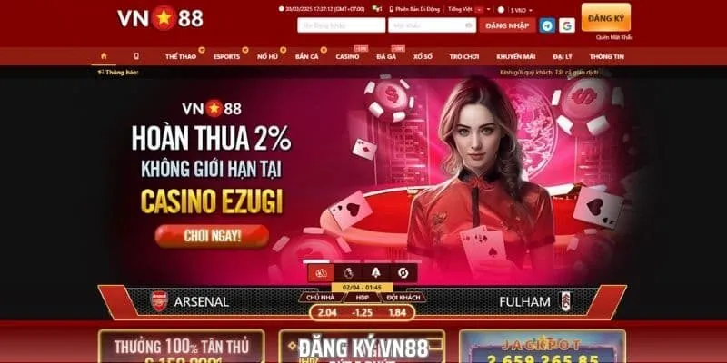 Nhà cái VN88 thành lập năm 2018