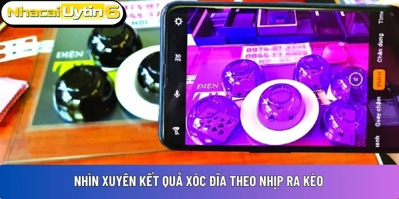 Nhìn xuyên kết quả Xóc Đĩa theo nhịp ra kèo