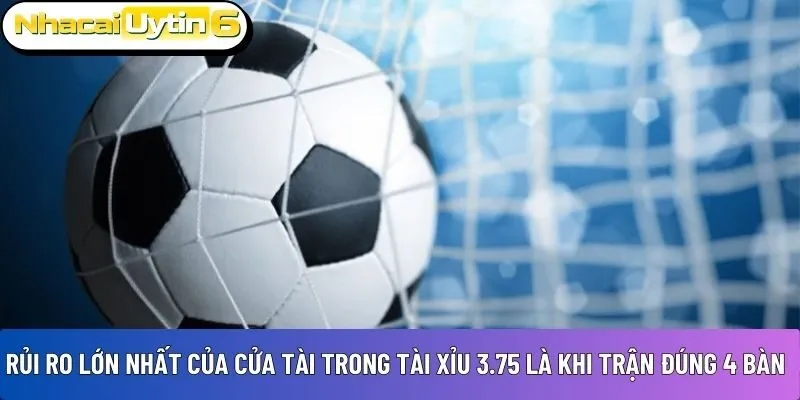  kèo tài xỉu 3.75 