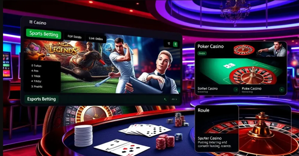 Sảnh live casino luôn thu hút số đông anh em tham gia